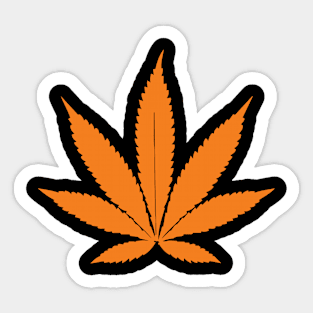 Netherlands Pot Leaf Sticker